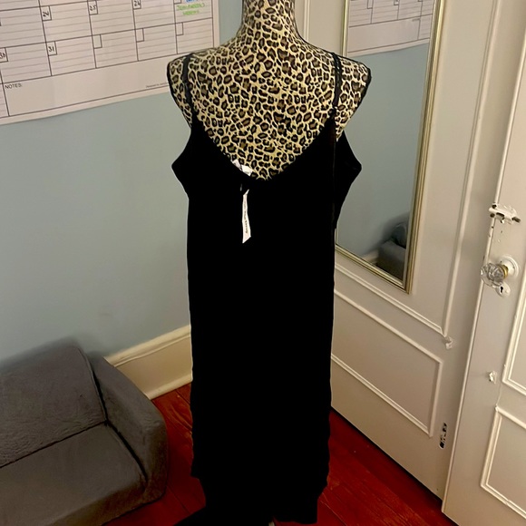 Satiny spaghetti strap slip dress from the drop - Picture 2 of 5